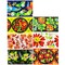 7 Petrykivka Style Flowers Easter Egg Decorating Wraps